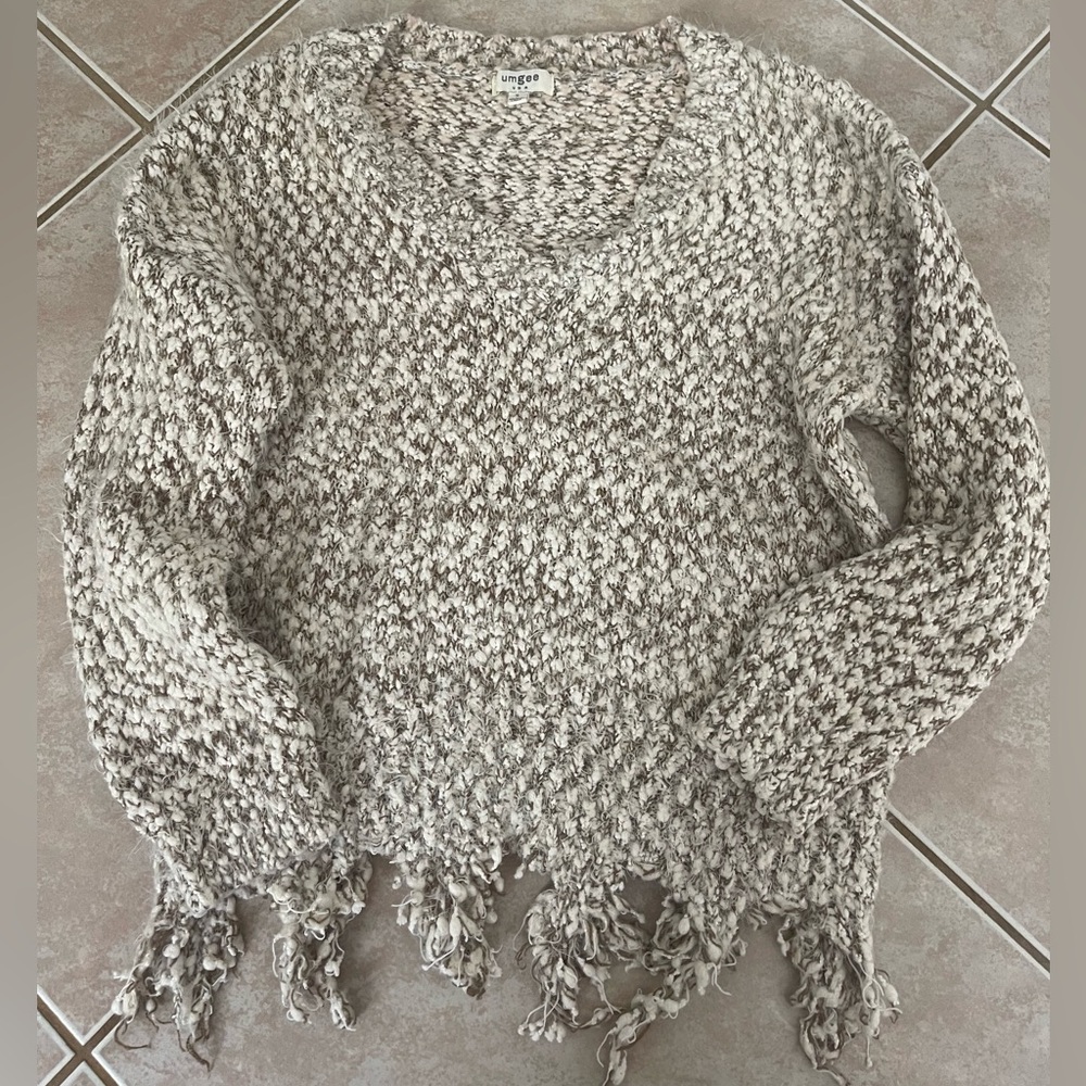 Umgee fringe sweater